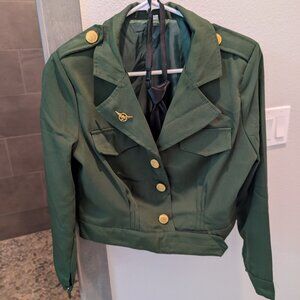 Halloween Fun 🎃 Women's Military Outfit, Medium